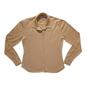 Autumn Cashmere Front Button Collared Sweater